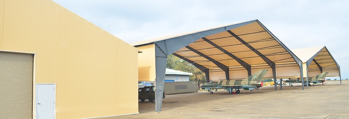 aviation hangars tension fabric structure brochure